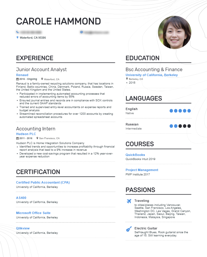 Enhancv A Guide To Types Of Resumes: Best Formats, Tips & Examples 